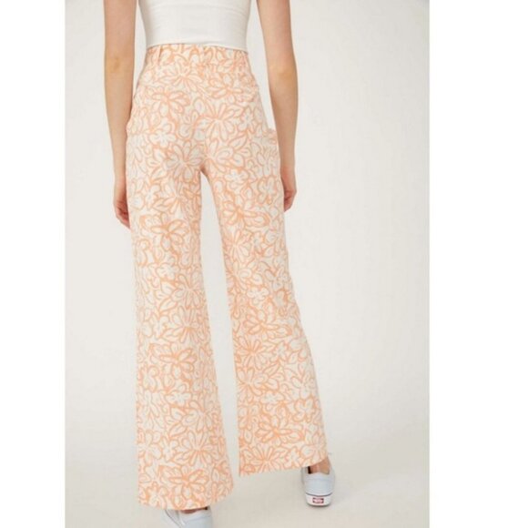 NWT Free People Love So Right Wide Leg Pants Size 10 - Picture 5 of 12